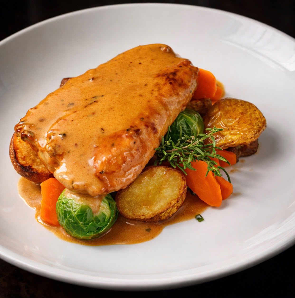 Main from The Barony kitchen