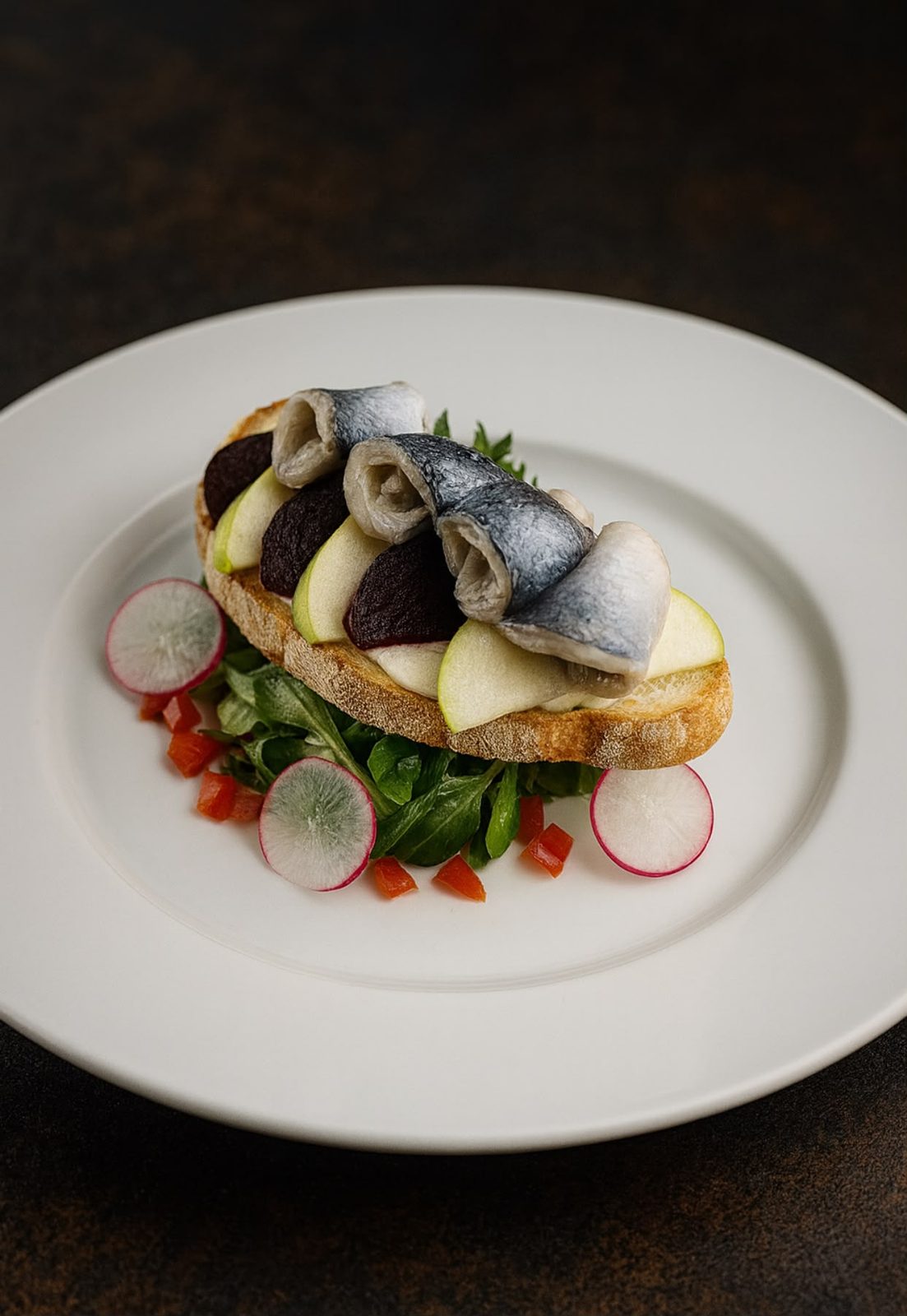 Starter from The Barony kitchen
